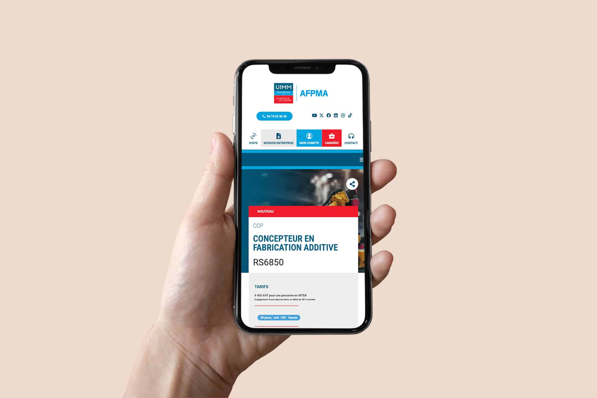 Visuel du projet Outil commercial sur mesure et génération de leads