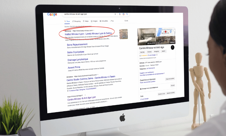 Visuel du projet Acquisition leads via Meta et Google