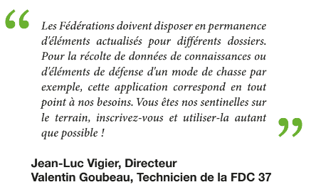Visuel du projet Application smartphone d’information terrain géolocalisée