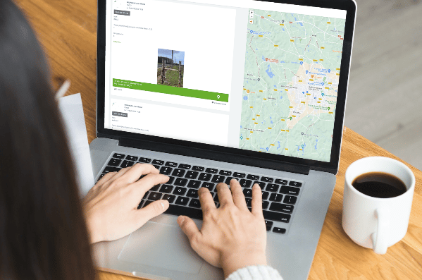 Visuel du projet Application smartphone d’information terrain géolocalisée