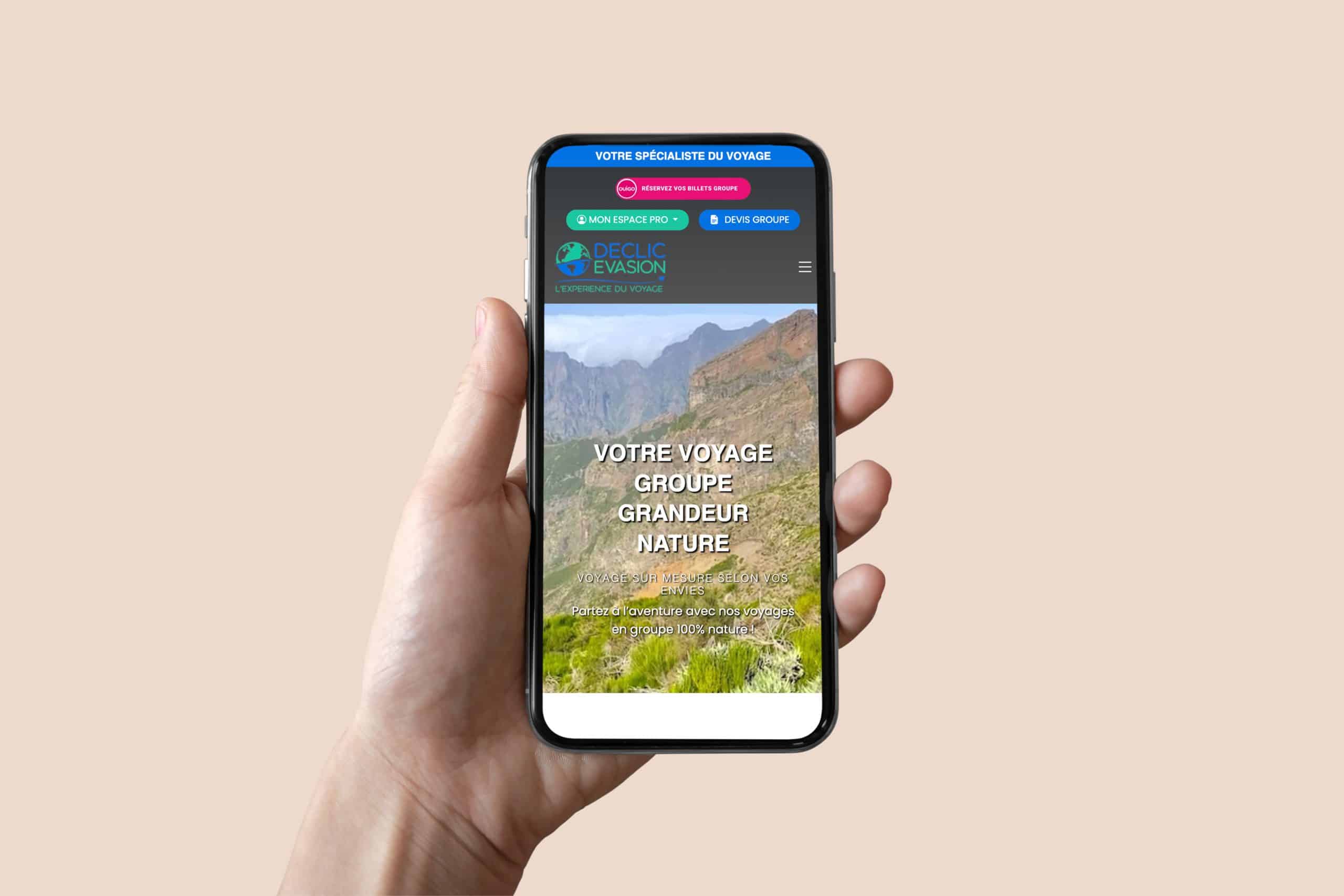 Visuel du projet Refonte site internet avec IA