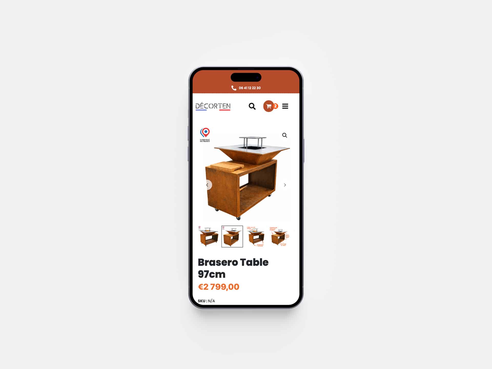 Visuel du projet Refonte e-commerce et mise en place d’un service de personnalisation