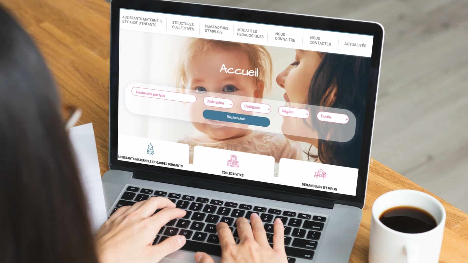 Visuel du projet Site WordPress Elementor