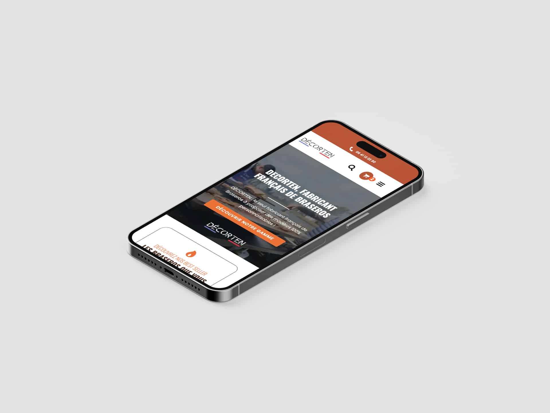 Visuel du projet Refonte e-commerce et mise en place d’un service de personnalisation