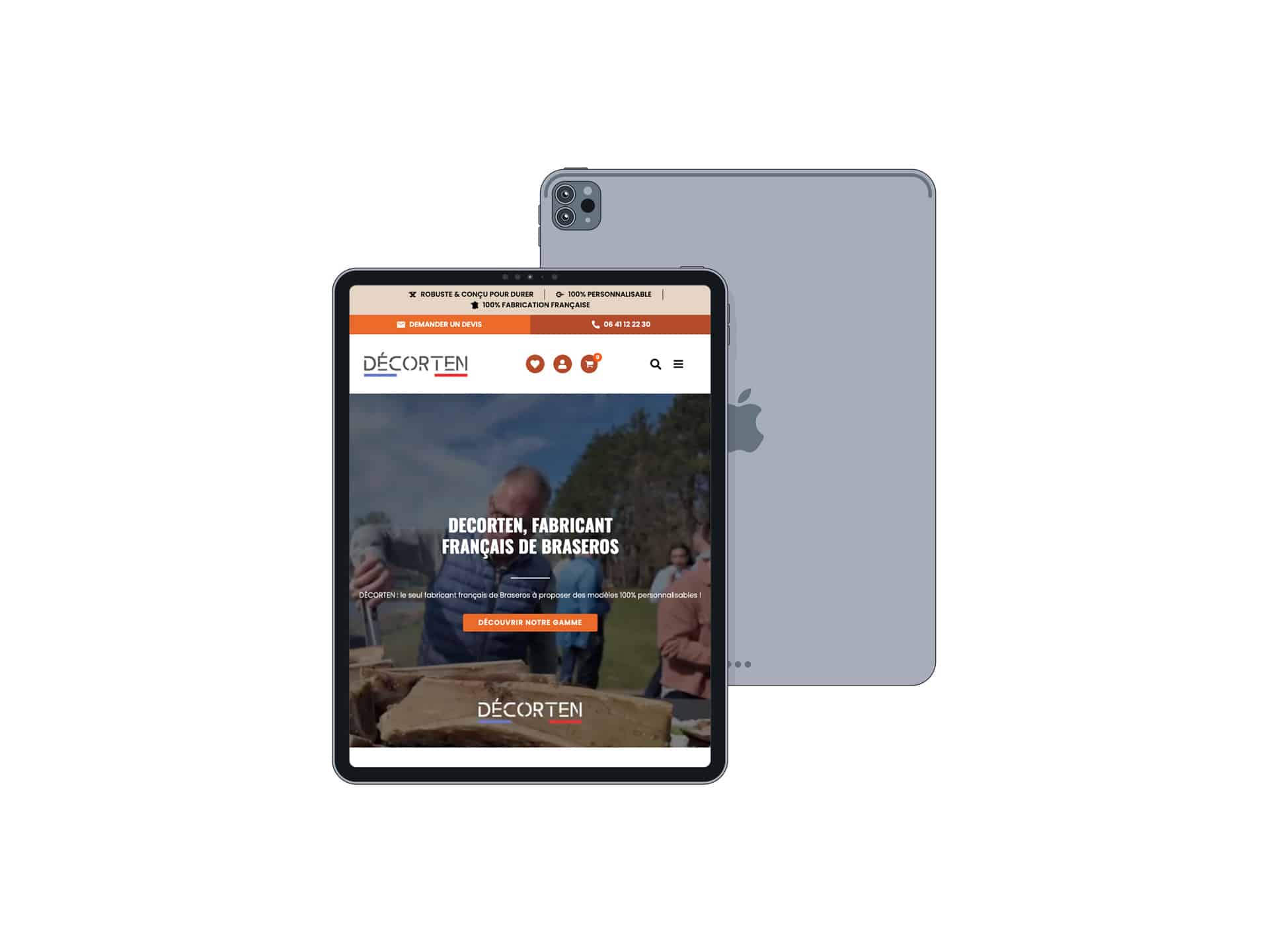 Visuel du projet Refonte e-commerce et mise en place d’un service de personnalisation