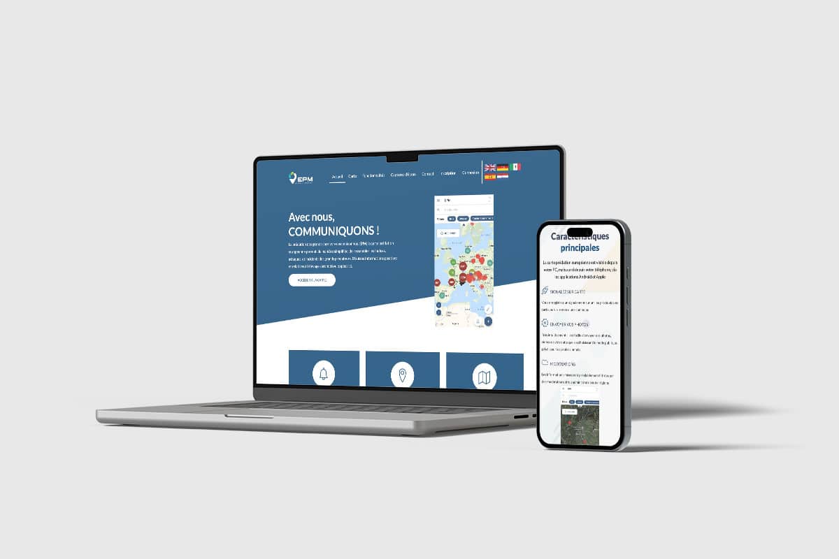 Visuel du projet Plateforme de géolocalisation collaborative