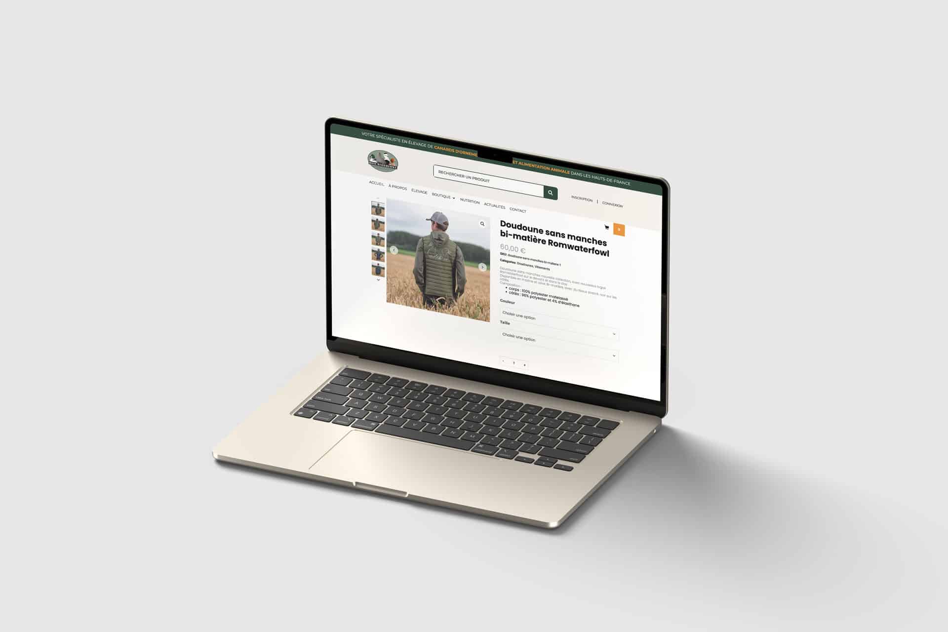 Visuel du projet Refonte e-commerce complète